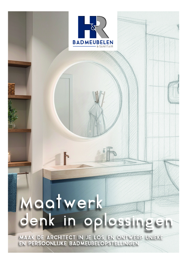 Maatwerk brochure - voorblad